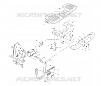 RACK ANTERIORE   PARAURTI MONTAGGIO