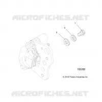FRENO ANTERIORE CALIPER MOUNTING