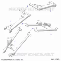 SOSPENSIONE POSTERIORE CONTROL ARMS