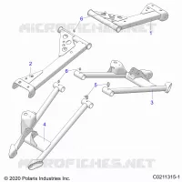 SOSPENSIONE POSTERIORE CONTROL ARMS