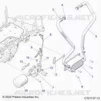 FILTRO DELL'OLIO, OIL COOLER AND RELATED