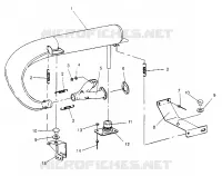 IMPIANTO DI SCARICO WIDETRAK GT 0952061 and  EUROPEAN WIDETRAK GT E952061 (4928962896C005)