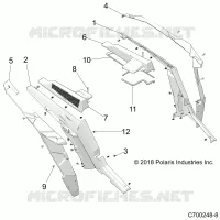 CARROZZERIA POSTERIORE FENDERS AND BEZELS