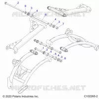 SOSPENSIONE POSTERIORE CONTROL ARM, MOUNTING