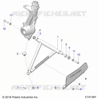 SUSPENSION, A-ARM AND PAVONEGGIARSI MOUNTING