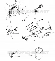 RICAMBI EFI  500 EFI 0952774, EFI SKS 0952574,   EFI SKS PT 0952974, AND EURO (4929052905D005)