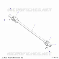 TRASMISSIONE, FRONT PROP SHAFT