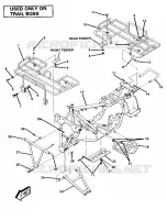 MONTAGGIO DEL TELAIO WITH RACKS-TRAIL BOSS (4911701170004A)