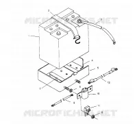 BATTERIA BOX ASSEMBLY LITE DELUXE 0953431 (4928902890C007)