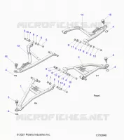 SOSPENSIONI ANTERIORI CONTROL ARMS