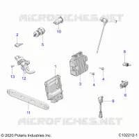 ELETTRICO, SWITCHES, SENSORS, ECU AND CONTROL MODULES