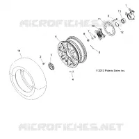RUOTAS, FRONT AND HUB