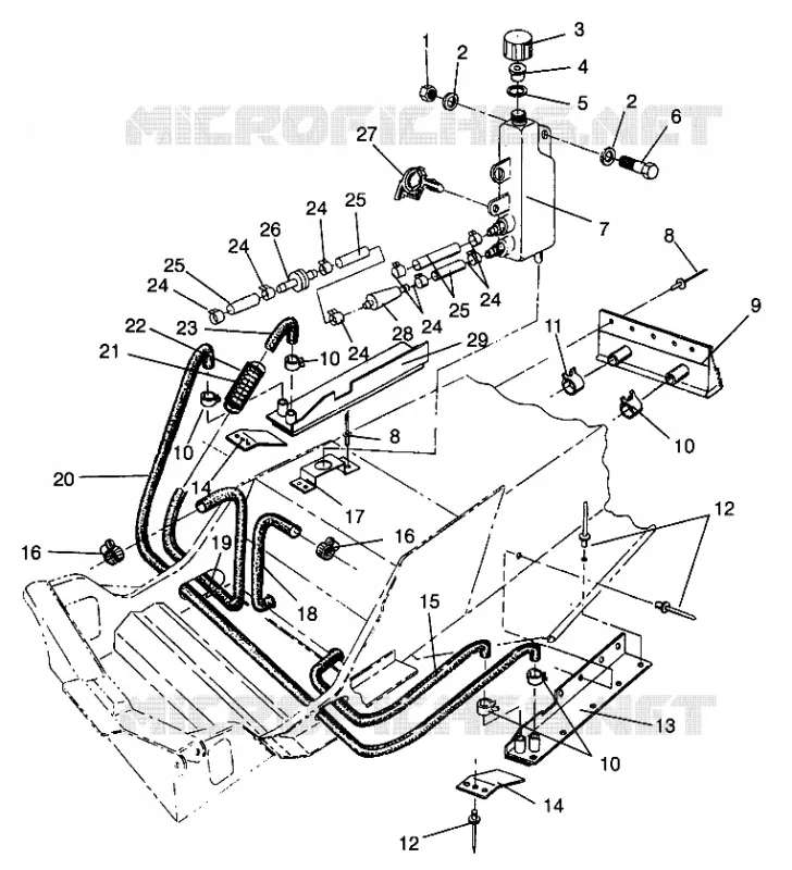SISTEMA DI RAFFREDDAMENTO CLASSIC TOURING 0963365 and EUROPEAN CLASSIC TOURING E963365 (4933623362B007)