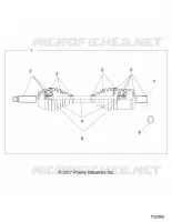 DRIVE TRAIN, TRANSMISSIONE ANTERIORE SHAFT