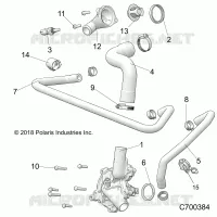 MOTORE, WATERPUMP AND BYPASS