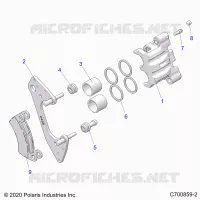 FRENO ANTERIORE CALIPER
