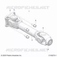 DRIVE TRAIN, PROP POSTERIORE ALBERO