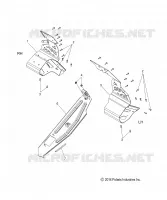 CHASSIS, PROTEZIONE FRIZIONE AND FOOTRESTS