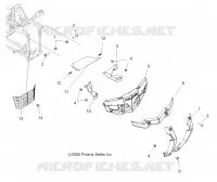 PARAURTI ANTERIORE AND MOUNTING