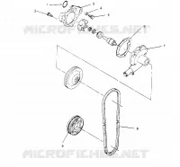 POMPA DELL'ACQUA 440 0952760, 440 SKS 0952560,  and EUROPEAN 440 SKS E952560 (4929032903C009)