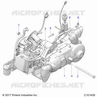 ENGINE, ENGINE AND TRASMISSIONE MOUNTING
