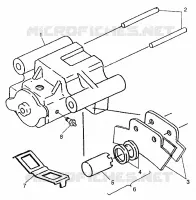 FRENO POSTERIORE Magnum 6X6 W97AE42A and Swedish Magnum 6X6 S97AE42E (4940754075C013)
