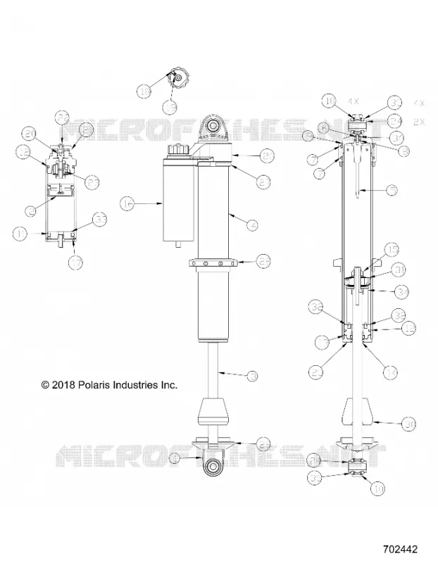 SOSPENSIONI ANTERIORI SHOCK INTERNALS