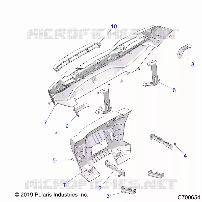 CARROZZERIA POSTERIORE BUMPER