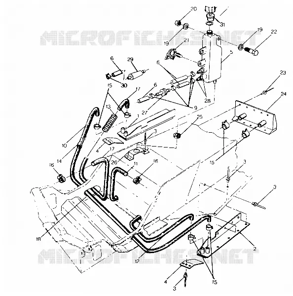 SISTEMA DI RAFFREDDAMENTO 500 and 500 Classic (4921252125040A)