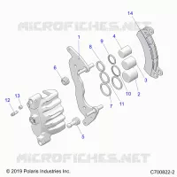 FRENO ANTERIORE CALIPER