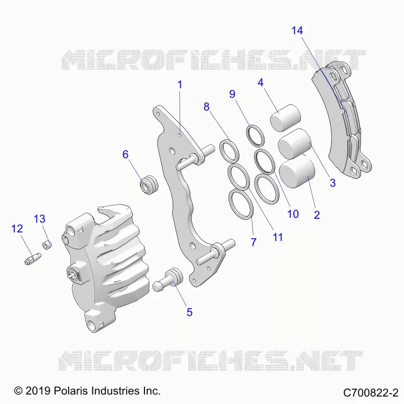 FRENO ANTERIORE CALIPER