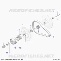 TRASMISSIONE, SECONDARY CLUTCH