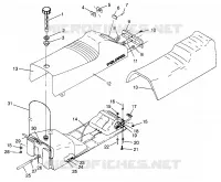 SEDILE   SERBATOIO DI GAS ULTRA SKS 0960578, EUROPEAN ULTRA SKS E960578, and ULTRA (4931683168A007)