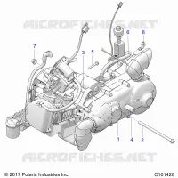 ENGINE, ENGINE AND TRASMISSIONE DI MONTAGGIO