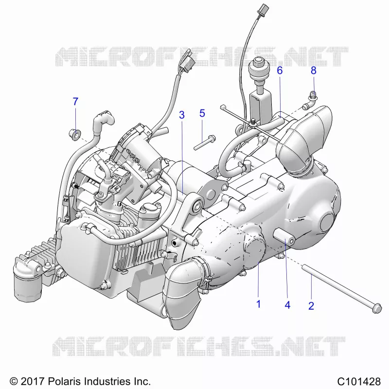 ENGINE, ENGINE AND TRASMISSIONE DI MONTAGGIO