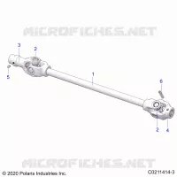 TRASMISSIONE, FRONT PROP SHAFT