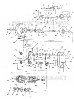 FRENO   carter della catena 650 and 650 SKS FROM SERIAL NUMBER 1839637 (4919261926031A)