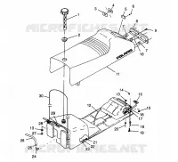 SEDILE   SERBATOIO DI GAS ULTRA SP 0970678 (4938093809A006)