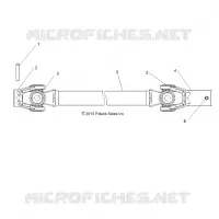TRASMISSIONE, FRONT PROP SHAFT