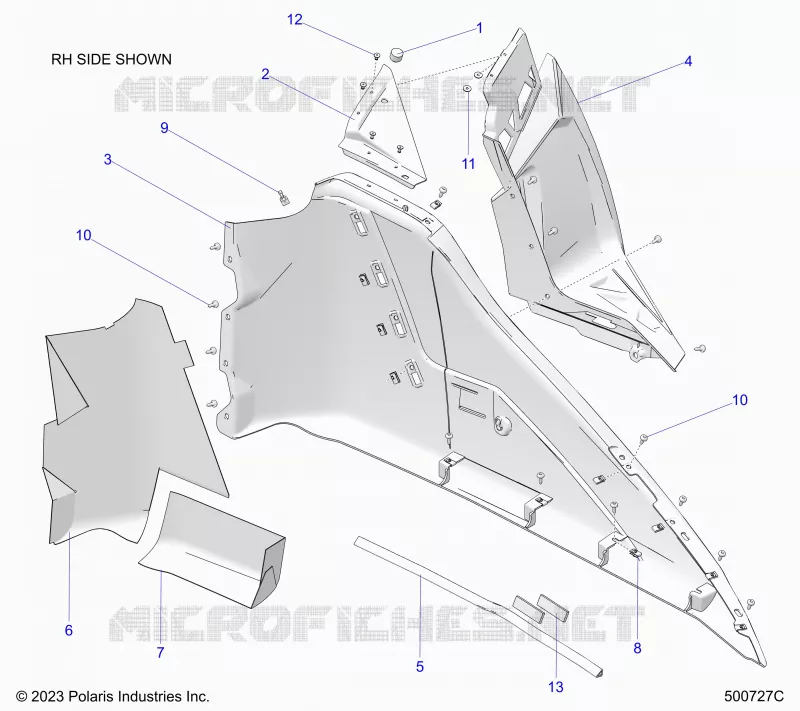 BANDELLE LATERALI CARROZZERIA PANELS