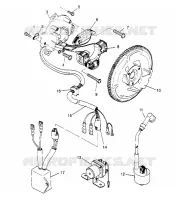 MAGNETO ASSEMBLY SPORT 400L W948540 (4927232723D001)