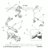 FUEL SYSTEM, RAIL, LINES AND CORPO FARFALLATO