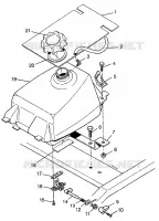 CARBURANTE TANK BIG BOSS 6X6 400L W97AE38A (4940814081A013)