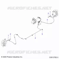 FRENO ANTERIORE BRAKE LINE