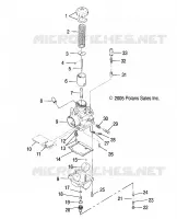MOTORE, CARBURATORE