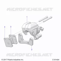 BRAKES, PINZA FRENO ANTERIORE