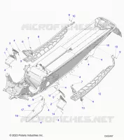 CHASSIS, PROTEZIONE FRIZIONE, FOOTRESTS, AND RUNNINGBOARDS