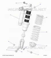 SUSPENSION, SHOCK ANTERIORE MOUNTING, STANDARD/PREMIUM