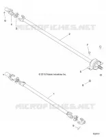 TRASMISSIONE, FRONT PROP ALBERO