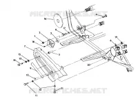 MONTAGGIO copertura della catena DESTRA 250 6x6 / W928727 (4922842284030A)